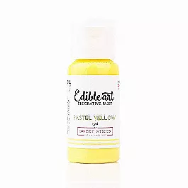 Edible Art Paint -Pastel Yellow